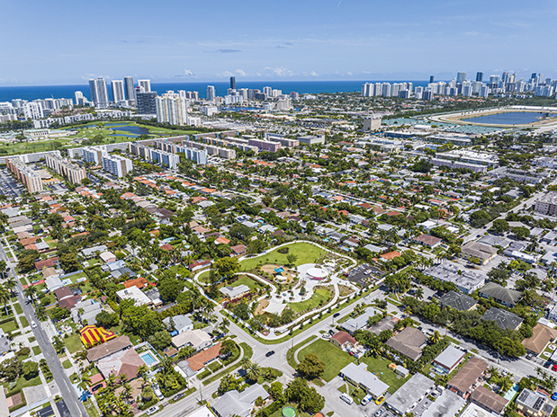 Hallandale Beach Introduces 320 Million Capital Improvement Plan   Hallandale Beach Aerial View 